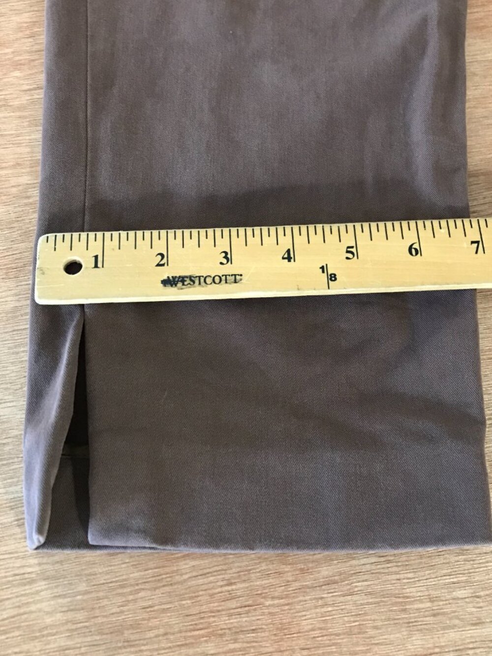 Brunello Cucinelli Crepe Slim Ankle Pants Women 10 Brown Mid Rise Stretch 19284 - Picture 7 of 13